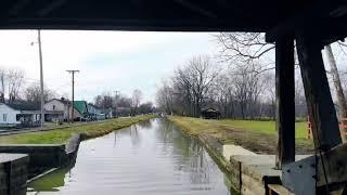 Metamora Indiana. Drone view