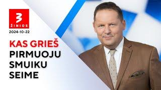 Į Seimą braunasi keturis kartus teistas ,,Nemuno aušros„ kandidatas / TV3 Žinios