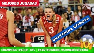 Champions League CEV 2020  Ekaterina Efimova Dinamo Moscow vs Ekateringburg | Voleibol Femenil