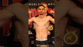 Alex Winwood Weigh-In for WBA World Title fight.