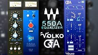 Quick API 550A comparison: Volko QA vs Waves Audio