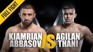 Kiamrian Abbasov vs. Agilan Thani | ONE: Full Fight | Total Domination | December 2018