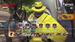 Overwatch - FNC Iddqdow [Rating 85+] - PRO LEVEL MCREE & Widowmaker Player gameplay