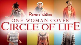 "Circle of Life" One-Woman Disney Cover Song - The Lion King | Romo's Voices