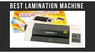 Excelam laminator | A3 lamination machine