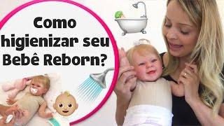 Como dar BANHO no seu Bebê Reborn?