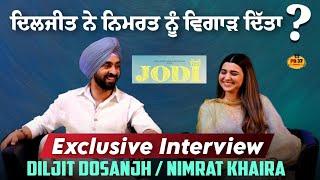 Exclusive Interview with Diljit Dosanjh and Nimrat Khaira | Jodi Movie | PB37 Media