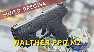 Pistola Walther PPQ M2 Chumbinho 4,5mm Blowback Co2