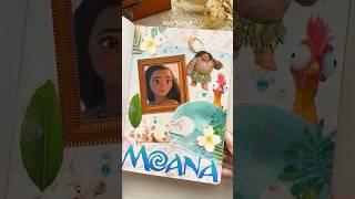 Moana Journaling ️Disney Scrapbooking