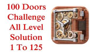 100 Doors Challenge All Level Solution 1 To 125 | Fazie Gamer