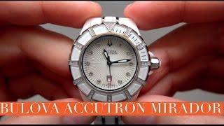 (4K) Bulova Accutron Mirador Women's Watch Review Model: 65R137