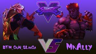 SFV - Zeku (BTM_GuN_SLinGa) vs Kage (MkAlly)