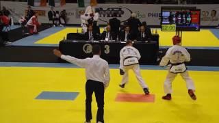 Evgenii Otsimik (RUS) v Bantis Achilleas (GRE) - Male -57kg Sparring Semi Final