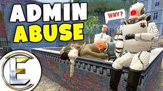 Admin Abuse Hiding In People's Bases - Gmod DarkRP Life (Badmin On Duty)