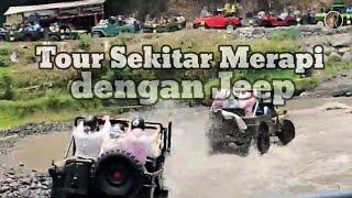 Tour Seru Sekitar Merapi dengan Jeep #merapi #gunungberapi #tourjeep  #yogyakarta #gunungmerapi