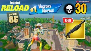 Fortnite Reload | High Kill Solo vs Squads OG Gameplay (Keyboard & Mouse)