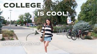 COLLEGE IS COOL (a day in the life as a entreprenuership and marketing student)