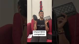 Chanel WOC Comparison - Caviar vs Lambskin