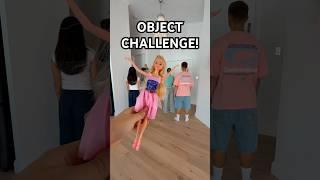 OBJECT CHALLENGE! WHO DID THE BEST!?  - #dance #trend #viral #couple #game #funny #shorts