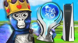 I COMPLETED PlayStation Gorilla Tag... (Platinum Trophy Challenge)