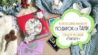 Скрапбукинг/влог: распаковка подарка от Тани • обзор ножей от "Fantasy"