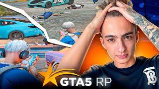 24 ЧАСА ИГРАЮ НА GTA 5 RP