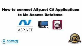 How to connect Ms Access to Asp.net Application | Easy Way to connect Ms Access to Asp.net C#