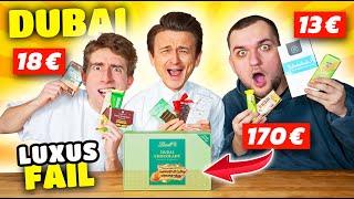 We EAT all DUBAI chocolates  (rip-off!) with Falco & Nico