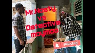 Mr Nasty- vs- Detective Maymoo-mus watch-, (wideworld TV-comedy)