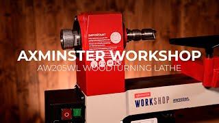 Set up guide for Axminster Workshop AW205WL Woodturning Lathe 230V