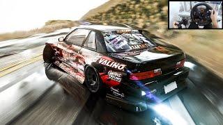 Silvia S13 Drifting l Assetto Corsa (Logitech G29 - Steering Wheel Gameplay)