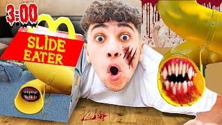 GECE 3'te MCDONALDS 'DAN SLİDE EATER  SİPARİŞİ VERMEYİN !! (Slide Eater Gerçek Hayatta)