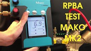 RPBA Test Using the MAKO MK2 2-Valve Test Gauge