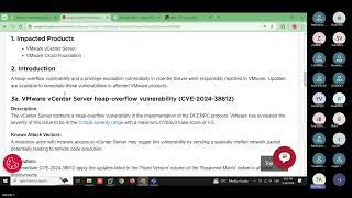 vCenter Server latest Vulnerabilities CVE-2024-38812 remediation explained in Tamil