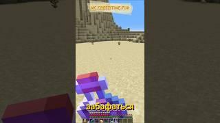 Я напал на ТОПЕРА который делал тайник mc.creezitime.fun #minecraft