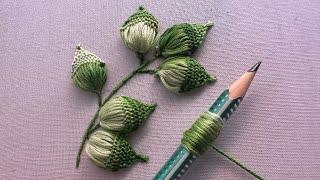 Beautiful flower embroidery|#embroidery |hand embroidery design