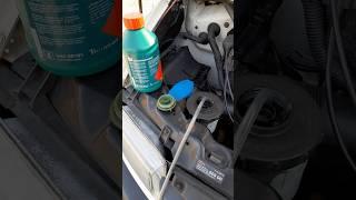 Quick Power Steering Fluid Change #vwt4 #VW #Transporter #vanlife #diy
