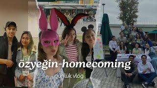 özyeğin üniversitesi HOMECOMING| #vlog 7