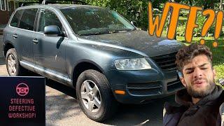 Can I fix a broken $1400 Volkswagen Touareg? Steering Defective Workshop