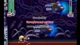 Mega Man X4: Zero vs. General (no damage)