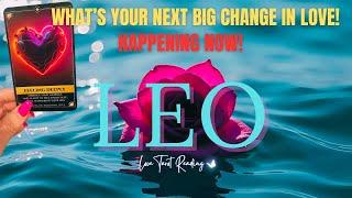 ️ LEO YOUR NEXT BIG CHANGE IN LOVE! SOMEONE TALKING ABOUT YOU! #leo #tarot #soulmate #leotarot