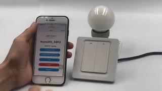 Homekit push-button switch