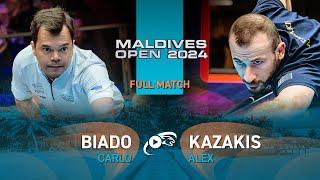 BIADO vs KAZAKIS ▸ Maldives Open 10-Ball 2024