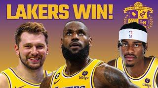 Lakers BEAT Knicks In Overtime!