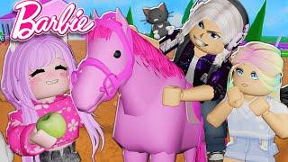 ЛОШАДКИ В ТАЙКУНЕ БАРБИ! Roblox Barbie Dreamhouse Tycoon