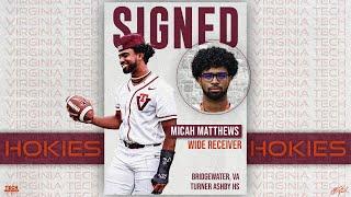 Micah Matthews Signs With Virginia Tech