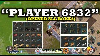 "PLAYER 6832" OPENED ALL BOXES - Last Day On Earth: Survival