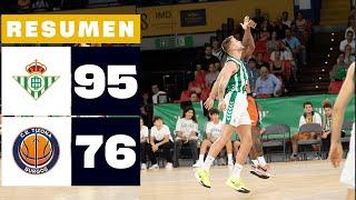 REAL BETIS BALONCESTO 95-76 GRUPO URETA TIZONA BURGOS | RESUMEN PRIMERA FEB