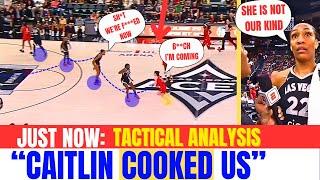 A’ja Wilson GOES NUTS After Caitlin Clark’s HISTORIC Performance – Indiana Fever vs Las Vegas Aces