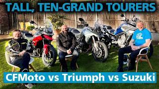 What is 2024's best value Adventure Bike? CFMoto vs Triumph vs Suzuki